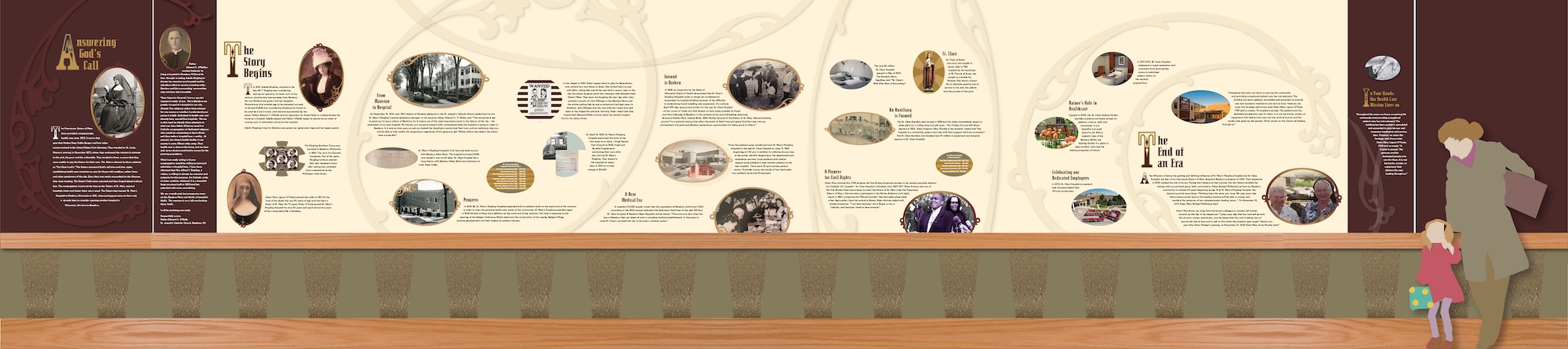 Full design for the SSM Heritage Wall.